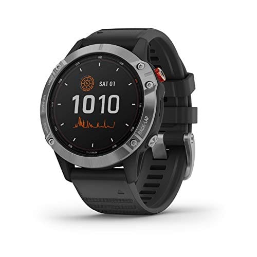 DESCUENTAZO 48% DESCUENTO Garmin fēnix 6 Solar GPS Smartwatch Multisport 47mm, Display 1,3”, HR e saturazione ossigeno al polso, Pagamento contactless Garmin Pay, Schermo Solar Power Glass, Colore Nero/Siver