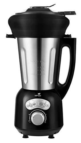 DESCUENTAZO 50% DESCUENTO Senya SYCP HB008NA Batidora de vaso con calor (acero inoxidable), color negro