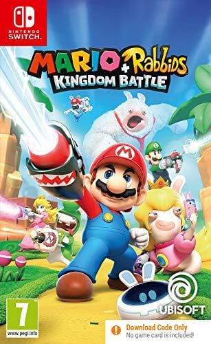 DESCUENTAZO 55% DESCUENTO Mario + Rabbids Kingdom Battle (Code in Box) (Nintendo Switch)