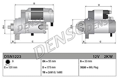 OFERTÓN SUPREMO 93% DESCUENTO Nps DSN1223 Motor de arranque