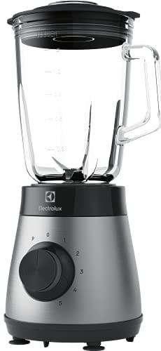 OFERTÓN SUPREMO 65% DESCUENTO Electrolux E4TB1 6ST Batidora con Cuchillas TruFlow, Plástico Vidrio Aleación de Acero, 2 Velocidades, Gris