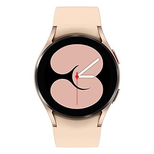 OFERTÓN SUPREMO 69% DESCUENTO Samsung Galaxy Watch4 BT, Reloj Inteligente Redondo Bluetooth, Wear OS, Bisel Giratorio, Fitness, rastreador de Fitness, 40 mm, Oro Rosa