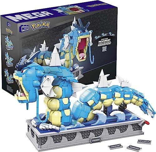 BUENA OFERTA 27% DESCUENTO MEGA Construx Pokemon Coleccionistas Gyarados Figura cinemática de bloques de construcción, juguete +10 años (Mattel HGC24)