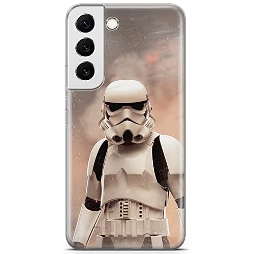 Funda para teléfono móvil de ERT GROUP para Samsung S22 Original y con Licencia Oficial de Star Wars con diseño Stormtrooper 003 Adaptada a la Forma del teléfono móvil, Funda Hecha de TPU