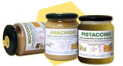 MiTA PISTACCHIO 400gr. Una base de Miel que combinada con Pistacho hace de esta crema untable.