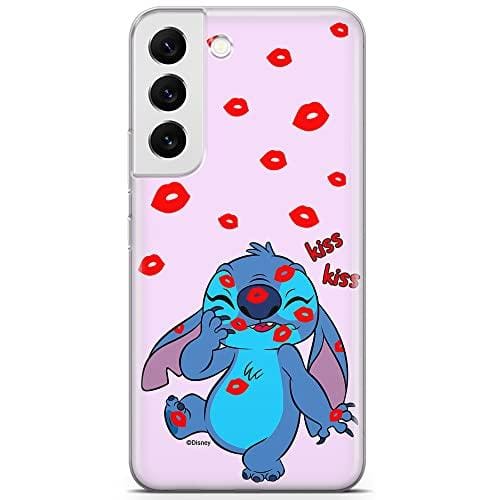Ert Group Funda para teléfono móvil Samsung S22 Plus Original y con Licencia Oficial de Disney con diseño Stitch 017 Perfectamente Adaptada a la Forma del teléfono móvil, Funda Hecha de TPU