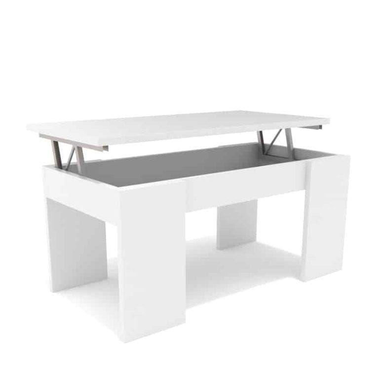 Dormidan – MESA DE CENTRO ELEVABLE MC4, Comedor o Auxiliar, Mayor Grosor y Estabilidad. | Miravia