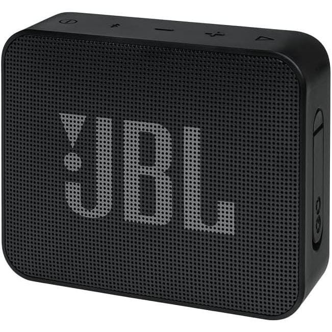 JBL Go Essential Altavoz Pequeño Bluetooth, Altavoz impermeable y portátil para llevar, hasta 5 horas de reproducción con una sola carga de batería, negro, azul, rojo | Miravia