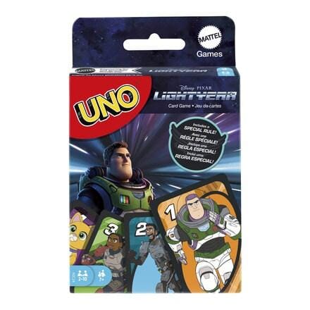 Juego de cartas UNO Lightyear Disney Pixar Mattel Games · Uno · El Corte Inglés