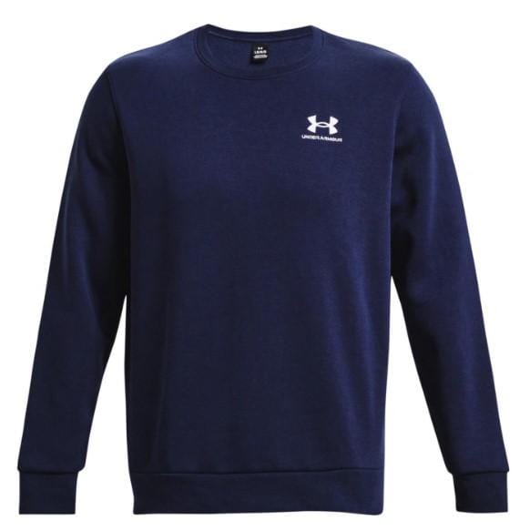 Sudadera Under Armour Fleece UA Essential con Tejido Fleece de mezcla de algodón ultrasuave / 1374250-410-410 idnight-Navy-Wh | Miravia