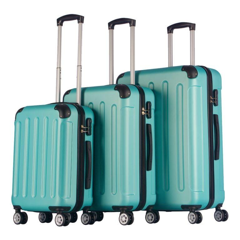T-LOVENDO.ES Juego o Set 3 de Maletas Rígidas de Viaje Oferta de 3 Piezas, 1x Maleta de Cabina, 1x Mediana y 1x Grande. 4 Ruedas. Candado numérico. | Miravia