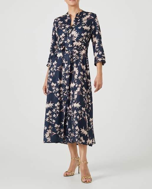 Vestido camisero estampado – Primeriti
