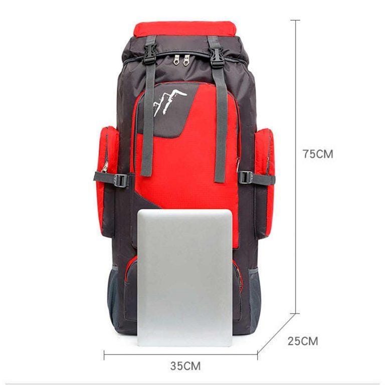 90L Mochila de senderismo ligera Mochila de trekking y resistente al agua,mochila de deporte al aire libre,bolsa de viaje para escalar,acampar,viajar,Ripstop e impermeable | Miravia