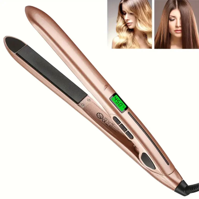 Alisador de pelo profesional, herramienta de belleza, rizador, plancha plana de iones negativos | Miravia