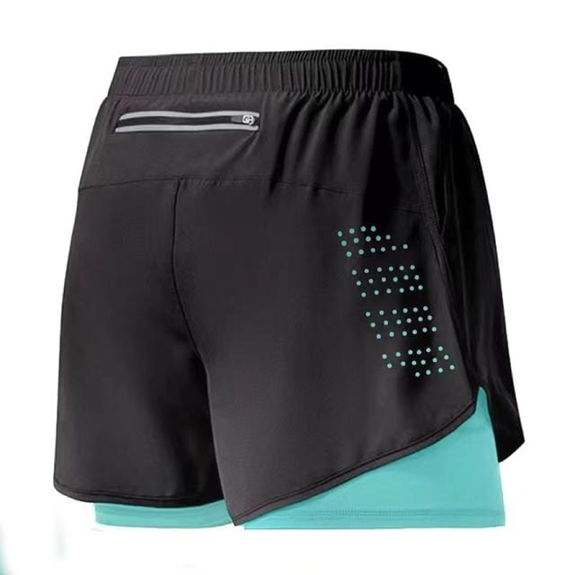 Ansdank-pantalones cortos 2 en 1 para correr, shorts deportivos para fútbol | Miravia