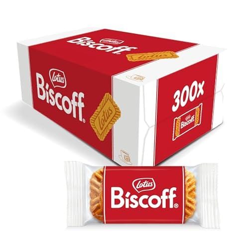 Lotus Biscoff | Galleta Original Caramelizada | Vegano | Sin Colorantes ni Aromas Artificiales | Caja de 300 | 1,88 Kg