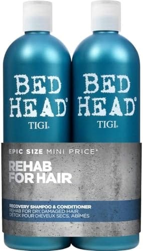 29% DESCUENTO Bed Head by Tigi – Urban Antidotes Recovery, champú y acondicionador para cabello seco, 2 x 750 ml