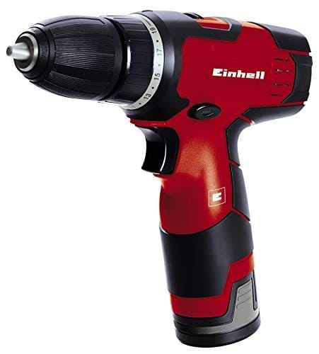 27% DESCUENTO Einhell destornillador inalámbrico TH CD 12 2 Li 12V, 1.3Ah, 24Nm, parada rápida, agarre suave, caja de cambios de 2 velocidades, 20 pasos de par, bloqueo del eje, estuche y cargador