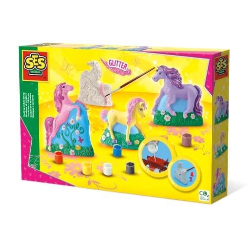 DESCUENTAZO 54% DESCUENTO SES Creative Moldear y Pintar Caballos SES, Multicolor (01356)
