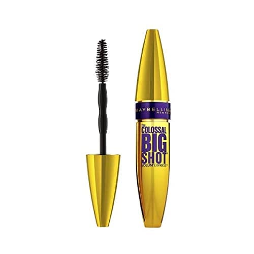 25% DESCUENTO Maybelline New York, Máscara de Pestañas Volum’ Express, Colossal Big Shot, Negro, 9,5 ml
