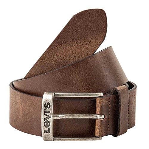 52% DESCUENTO Levi’s New Duncan, Cinturón Hombre, Marrón (Dark Brown), 90