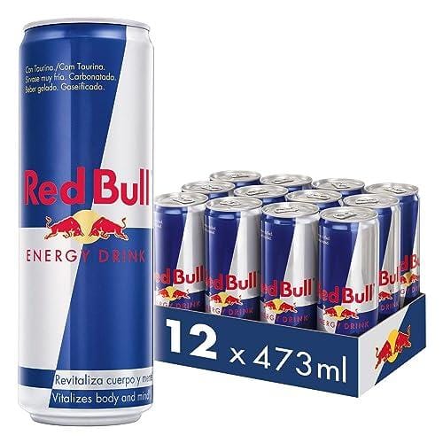 DESCUENTAZO 58% DESCUENTO Red Bull Bebida Energética, Regular, 12 x 473ml