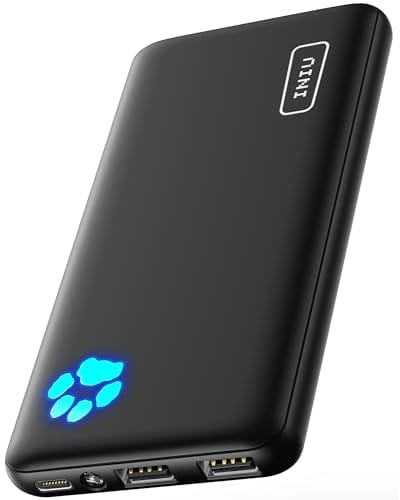 DESCUENTAZO 56% DESCUENTO INIU Power Bank, Slimmest USB C Triple 3A de Alta Velocidad 10000mAh Bateria Externa, Bateria Portatil con Linterna para iPhone 15 14 13 12 11 X Pro MAX Samsung S22 S21 S20 iPad Tablet Airpods etc