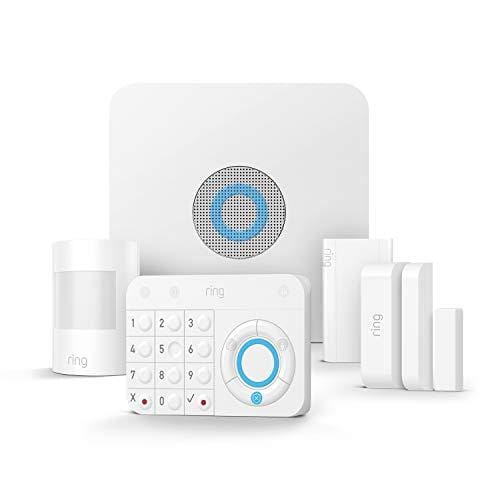 56% DESCUENTO Ring Alarm Kit de 5 piezas – sistema de seguridad para el hogar con vigilancia asistida opcional – sin compromiso a largo plazo– compatible con Alexa