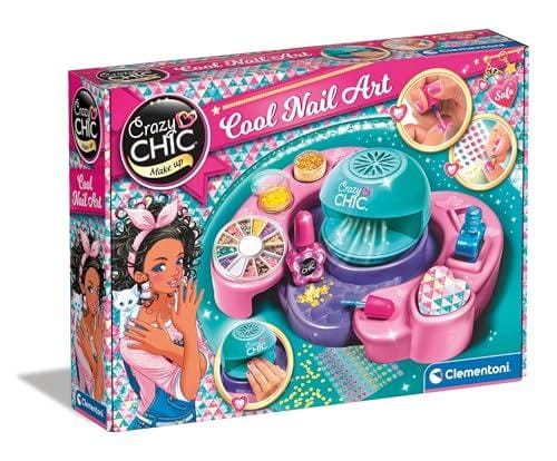 64% DESCUENTO Clementoni Crazy Chic Clementoni Crazy Chic Cool Nail Art Estudio de manicura infantil 6 años (18599)