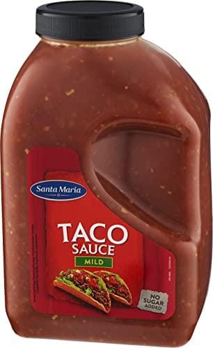 DESCUENTAZO 57% DESCUENTO Santa Maria Salsa Tacos, Condimento perfecto para platos Mexicanos, Salsa suave y sabrosa, Sin azúcares, 3.70 kg