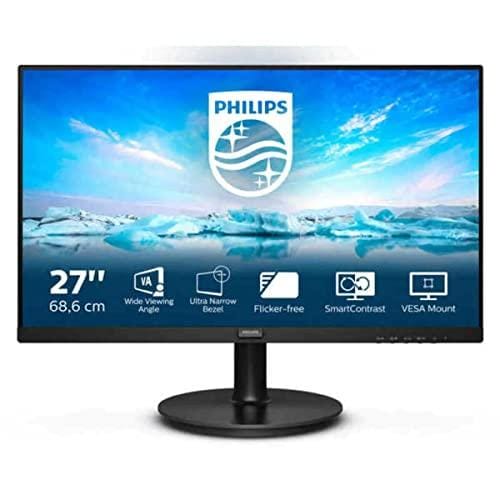 33% DESCUENTO Monitor Philips 271V8L/00 27″ Full HD, 75Hz, 4ms, VA, FlickerFree, Low Blue Mode (1920×1080, 250 CD/m, HDMI)