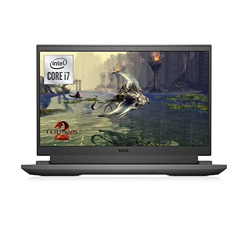 Dell Gaming G15 5510 Ordenador Portátil Gaming de 15.6″ Full HD 120Hz (Intel Core i7 10870H, 16 GB RAM, 512 GB SSD, NVIDIA Geforce RTX 3060, Ubuntu Linux), Gris Oscuro Teclado QWERTY Español