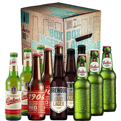 BUENA OFERTA 28% DESCUENTO 1906 Europeas Lagers Cervezas 33 cl, 12 Botellas Pack
