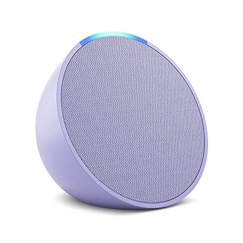 DESCUENTAZO 47% DESCUENTO Echo Pop | Altavoz inteligente Bluetooth con Alexa de sonido potente y compacto | Lavanda
