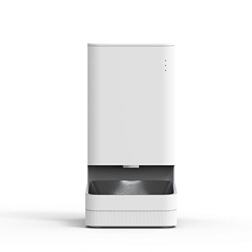 DESCUENTAZO 55% DESCUENTO Xiaomi Smart Pet Food Feeder Comedero automático para Perros y Gatos de pequeño y Mediano tamaño, dosificación automática con temporización, 1.8 Kg de alimento, hasta 20 días, App Xiaomi Home
