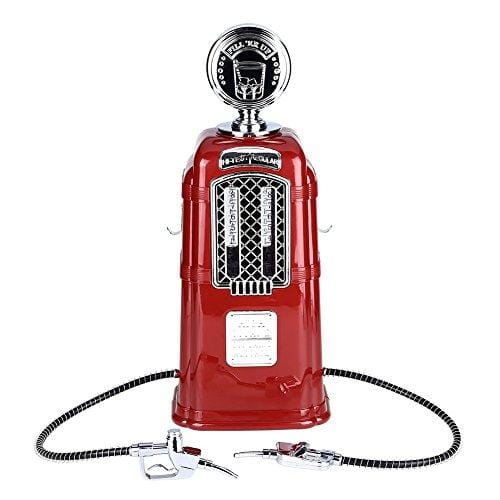 Tirador de cerveza dispensador de bebidas bar cóctel máquina cerveza doble líquido bombas oferta diferentes bebidas, 1000cc Guns Wine Beverage Pump Licor Alcohol Capacidad 1000 CC(Red) Beer Di