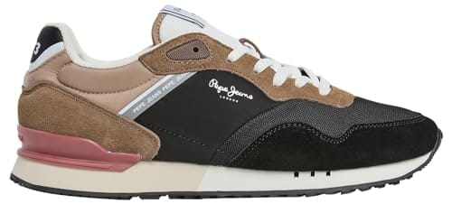 33% DESCUENTO Pepe Jeans London Class M, Zapatillas para Hombre, Negro (Black), 9