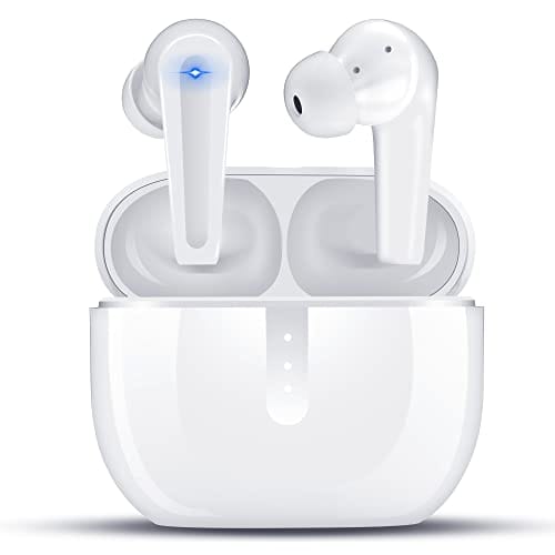 Eisreho Auriculares Inalambricos Bluetooth, Auriculares Bluetooth 5.3 HD Estéreo con 4 ENC Micró, 48H In Ear Auriculares, Control Táctil, IP7 Impermeable para Gimnasio Deporte Trabajo