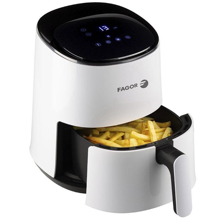 Freidora de aire 1400W 2,5l / 3,5L NATURFRY FAGOR 25,5x32x30,5cm 1400W / 1450W | Miravia