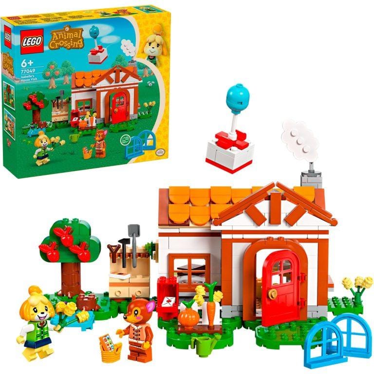 LEGO 77049 La Visita de Canela,Juguete de Construcción para Niños de 6 Años o Más | Miravia
