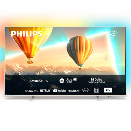 TV LED 108 cm (43″) Philips 43PUS8057/12 UHD 4K, Android TV, HDR10+, Dolby Vision & Dolby Atmos (Reacondicionado grado D) · Philips · El Corte Inglés