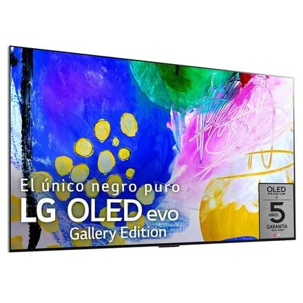 TV OLED 195 cm (77») LG OLED77G26LA Evo Gallery Edition 4K SmartTV WebOS 22, HDR Dolby Vision, HDR10. Para colgar en pared (Reacondicionado grado B) · LG · El Corte Inglés