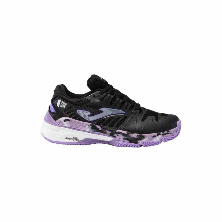 Zapatillas Joma T.SLAM Lady 2301 Negro Morado | Miravia