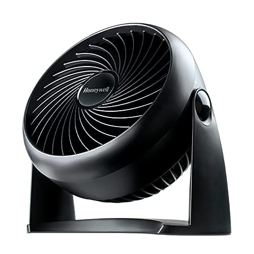 49% DESCUENTO Honeywell TurboForce Ventilador Potente, Refrigeración de Funcionamiento Silencioso, Inclinación Variable de 90°, 3 Ajustes de Velocidad, Anclaje en la Pared, Ventilador de Mesa, HT900E