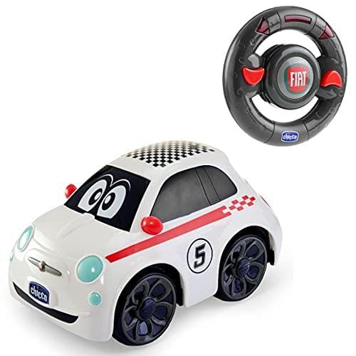 55% DESCUENTO Chicco Fiat 500 RC Coche Radiocontrol, Coche Teledirigido de Carreras Deportivo para Niños, Coche Radiocontrol con Volante Intuitivo, Juguetes Niños, 2 a 6 Años, Color Blanco