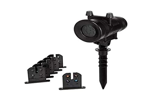 InnovaGoods Proyector LED Decorativo para Exterior, Multicolor, Mediano