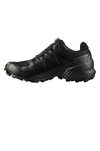 50% DESCUENTO Salomon SPEEDCROSS GORE TEX Zapatillas de Trail Running para Hombre, Black / Black / Phantom, 41 1/3 EU