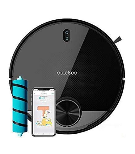 OFERTÓN SUPREMO 70% DESCUENTO Cecotec Robot Aspirador y fregasuelos Conga 3390, Tecnología láser, Friega, Aspira, Barre y Pasa la mopa a la Vez, Cepillo Jalisco, RoomPlan, Potencia Succión 2300 Pa, App Mapa Interactivo, 10 Modos