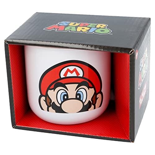 44% DESCUENTO Taza desayuno de cerámica de 400 ml de Super Mario