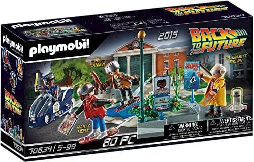 52% DESCUENTO PLAYMOBIL 70634 Back to The Future Persecución en monopatín Parte II, A Partir de 5 años, Multicolor